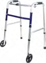 Cadre de marche à deux roues